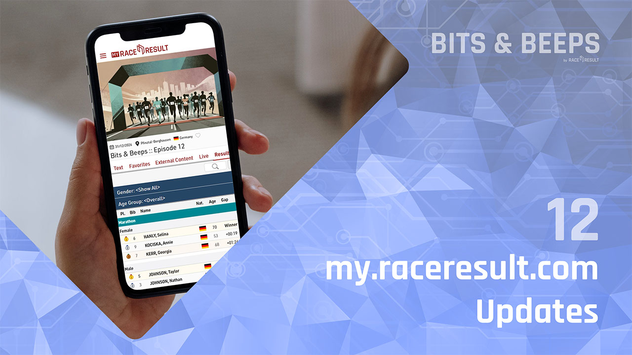 my.raceresult.com Updates