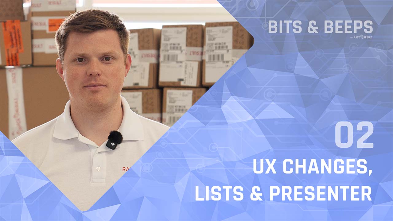 UX changes, Lists & Presenter