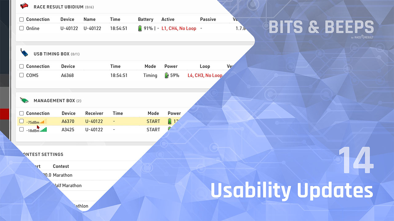 Usability & Accuracy Updates