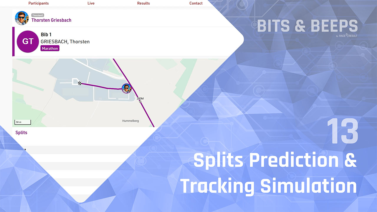 Splits Prediction Algorithm & Tracking Simulation