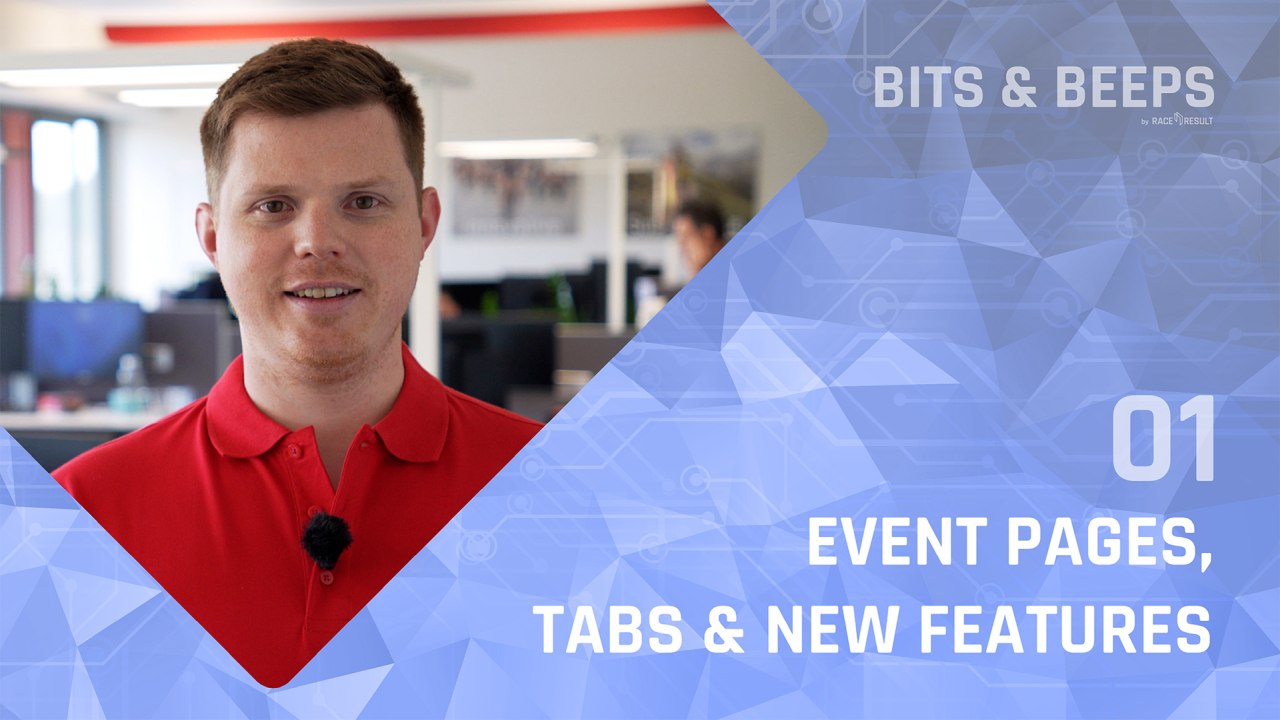 Event Pages, Tabs & New Features